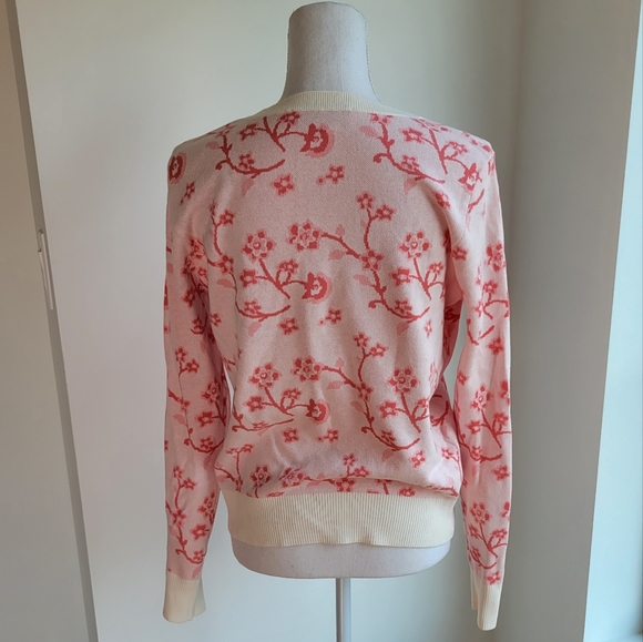 LOFT | Embroidered Floral Sweater - Picture 6 of 8